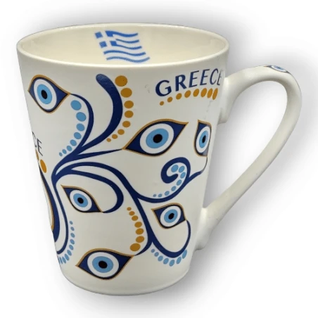 Κούπα πορσελάνης μάτια