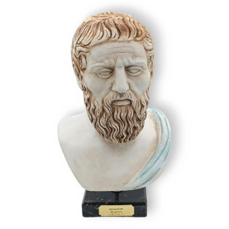 πλάτωνας προτομή χειροποίητη